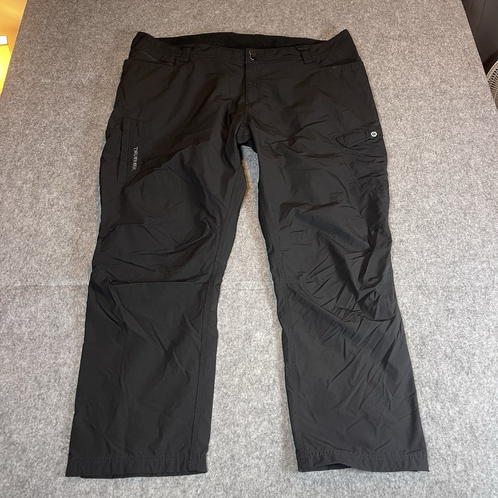 Truewerk T1 Werkpant 44x30 Black Outdoors Cargo Tech Workwear Minimalist Utility